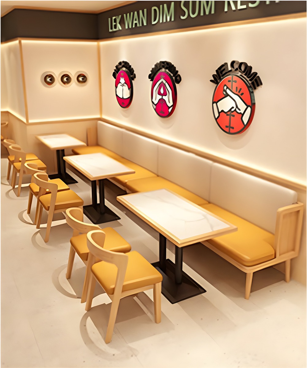 image (112) Inviting Upholstered Modern Seats and Tables for Cafés, image 112