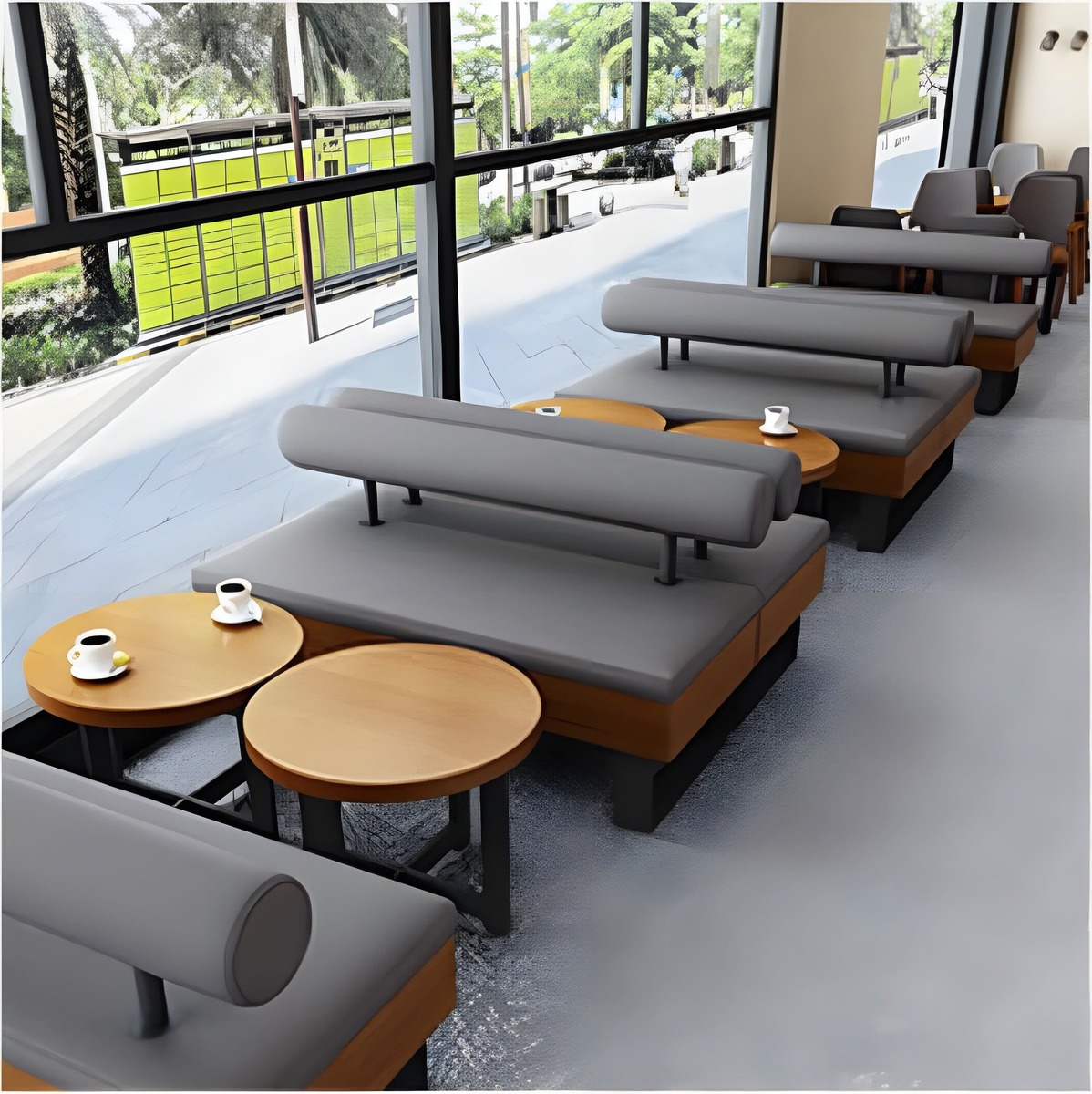 image (18) Modern Comfortable Café Tables and Seats, image 18