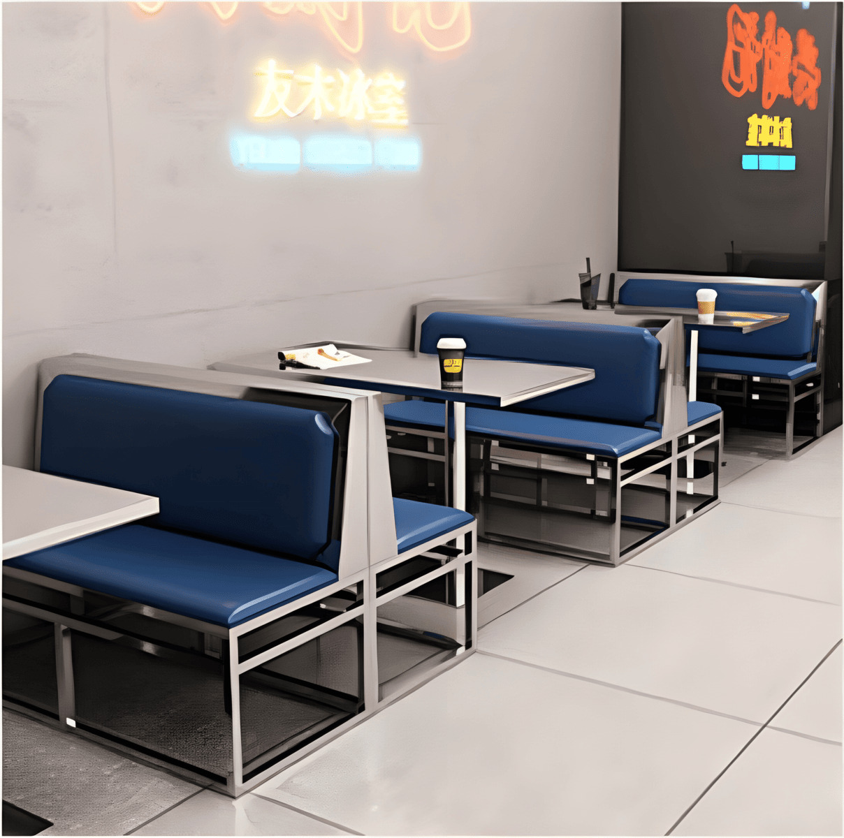 image (19) Upholstered High-quality Tables and Seats for Cafés, image 19