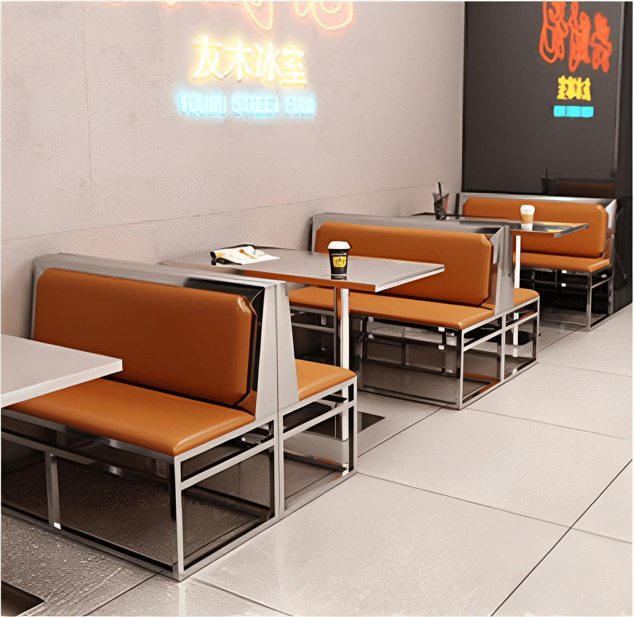 Modern Cozy Café Tables and Seats, image 46
