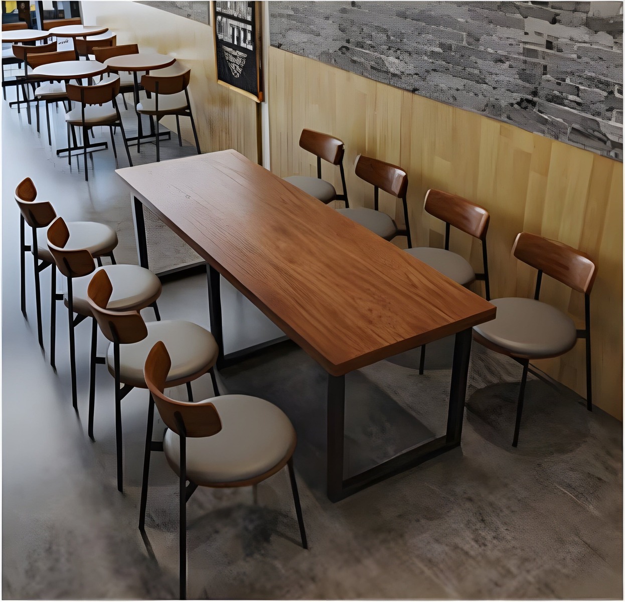 Classic Durable Chairs and Tables for Cafés, image 87