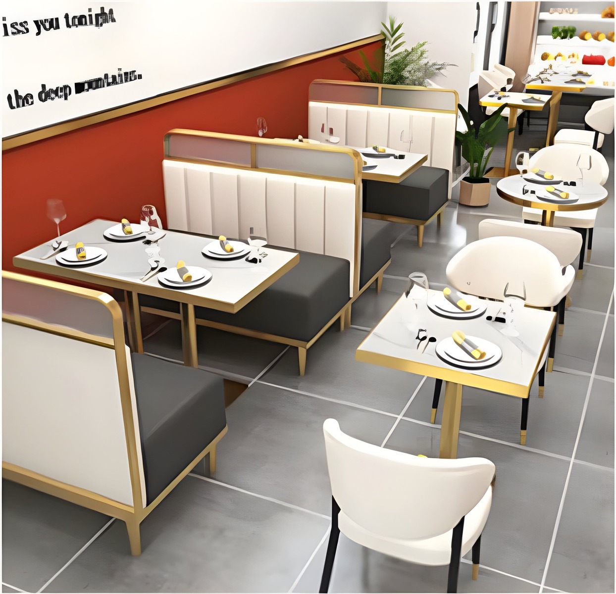 image (92) Clean Luxurious Seats and Tables for Cafés, image 92