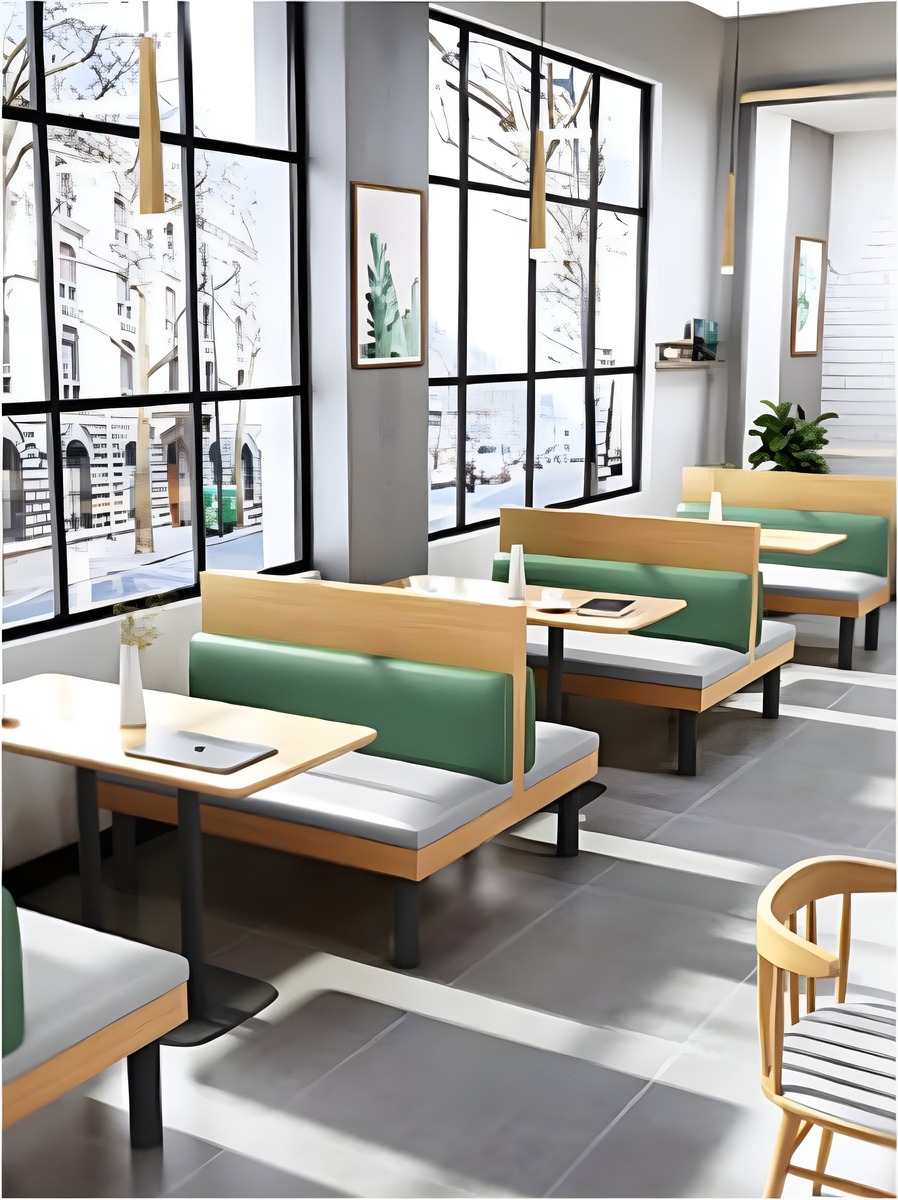 Urban Spacious Upholstered Seats and Tables for Cafés, image 99