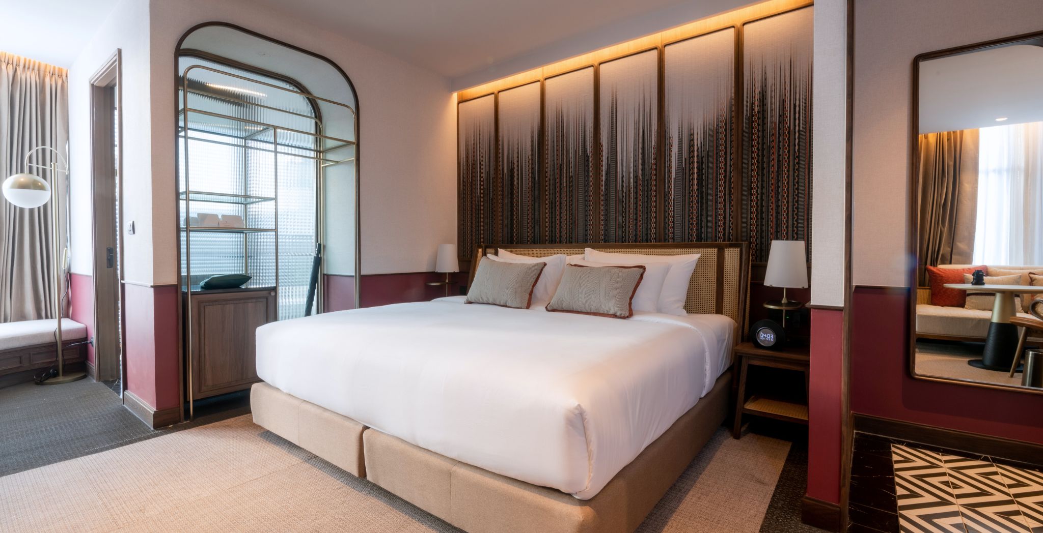 modern hotel room furniture